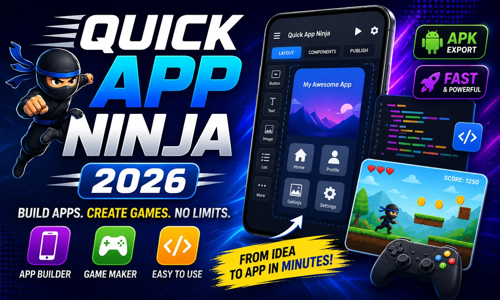Quick app Ninja
