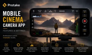 Protake | Mobile Cinema Camera App Features & Settings