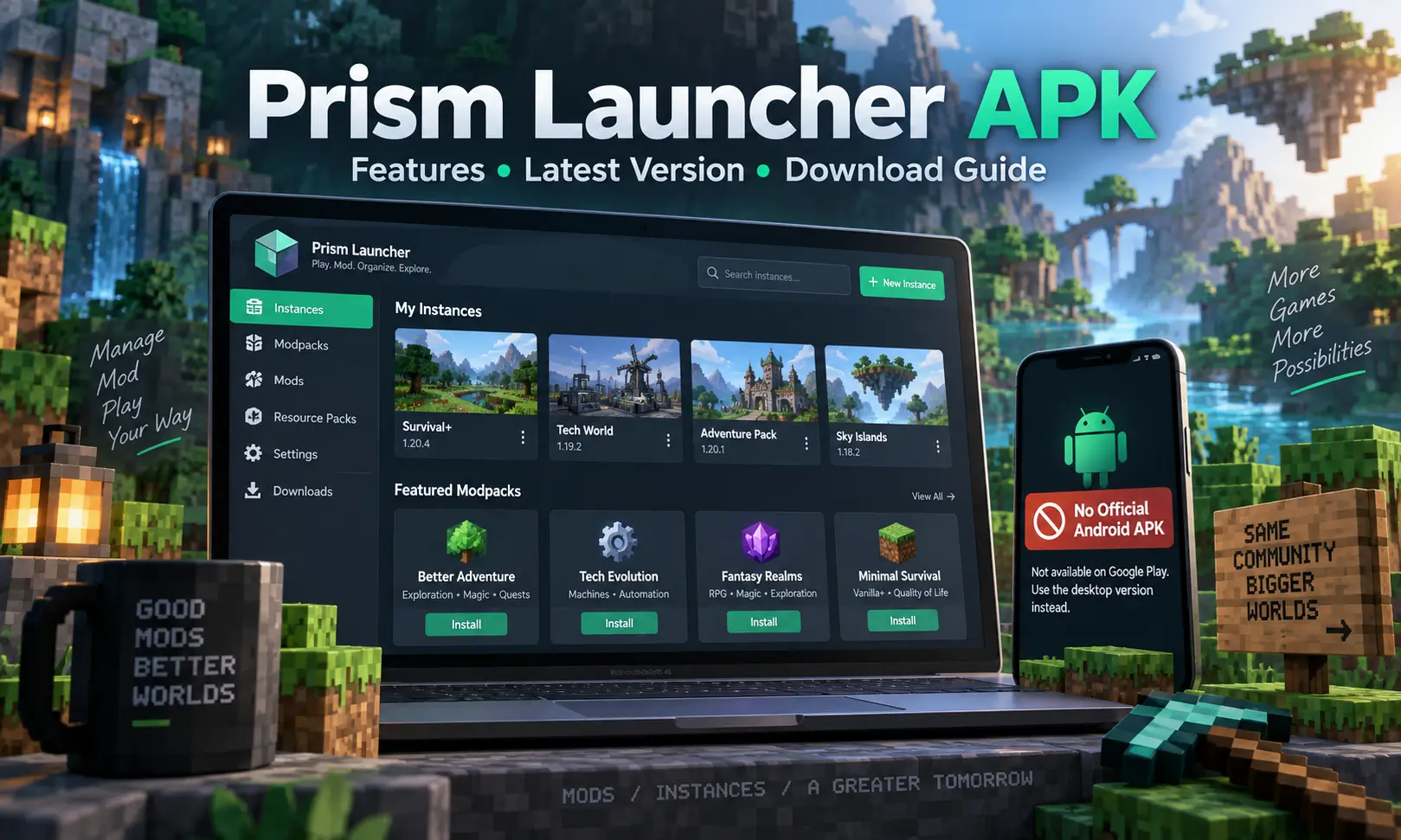 Prism Launcher APK