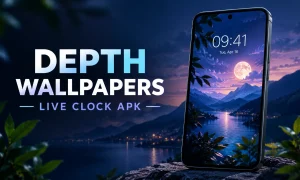 Depth Wallpapers Live Clock APK v2.1.07 Free 3D for Android