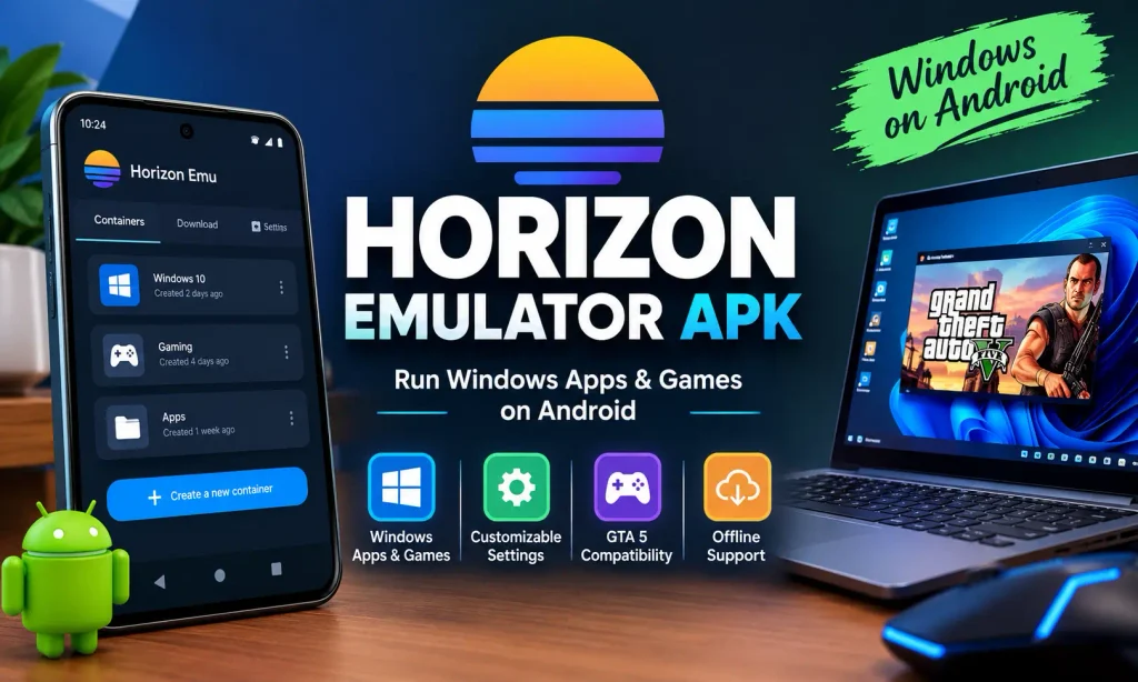 Horizon Emulator APK v2.1.1 Download & Run Emulator on Android