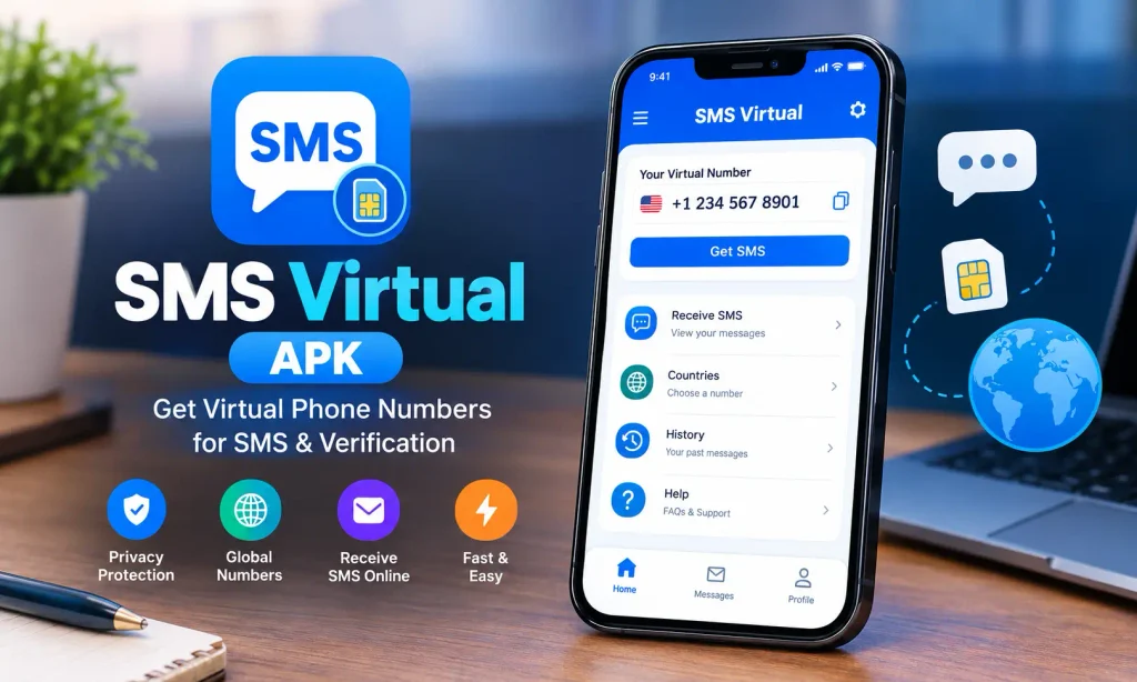 Download SMS Virtual APK v1.4.1 Receive Free SMS Online 2026